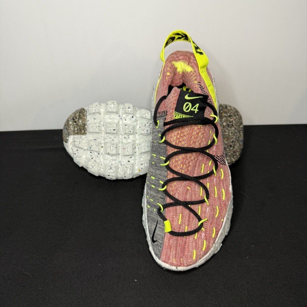 Nike Shoes Women's Size 6.5 Space Hippie 04 Lemon Venom Red White CD3476-700